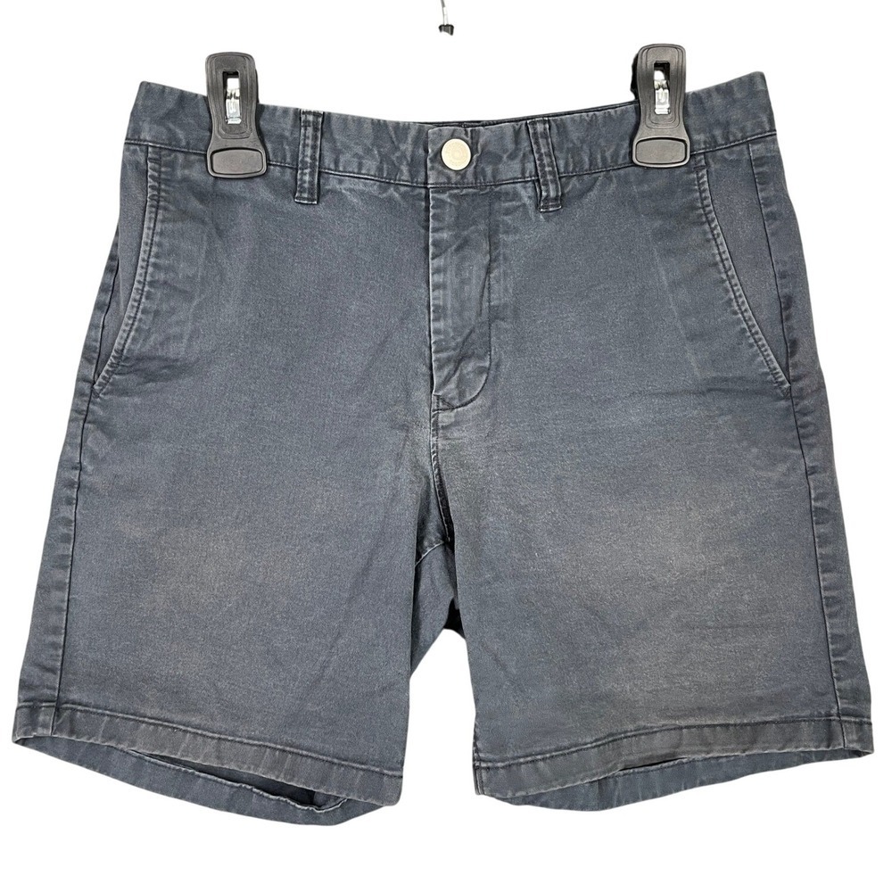 Bonobos Shorts Men 30 Weekend wear Classic Chino Gray Broken In Fade Worn Preppy